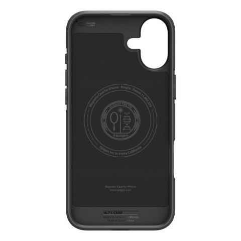 Etui Spigen Core Armor Mag z MagSafe na iPhone 16 - czarny mat Etui Spigen Core Armor Mag z MagSafe na iPhone 16 - czarny mat