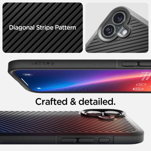 Etui Spigen Core Armor na iPhone 16 - czarny mat Etui Spigen Core Armor na iPhone 16 - czarny mat
