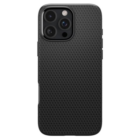 Etui Spigen Liquid Air na iPhone 16 Pro - czarne Etui Spigen Liquid Air na iPhone 16 Pro - czarne