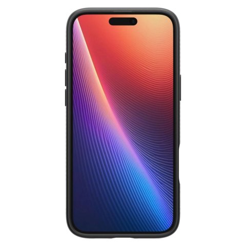 Etui Spigen Liquid Air na iPhone 16 - czarne Etui Spigen Liquid Air na iPhone 16 - czarne
