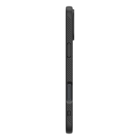 Etui Spigen Liquid Air na iPhone 16 - czarne Etui Spigen Liquid Air na iPhone 16 - czarne