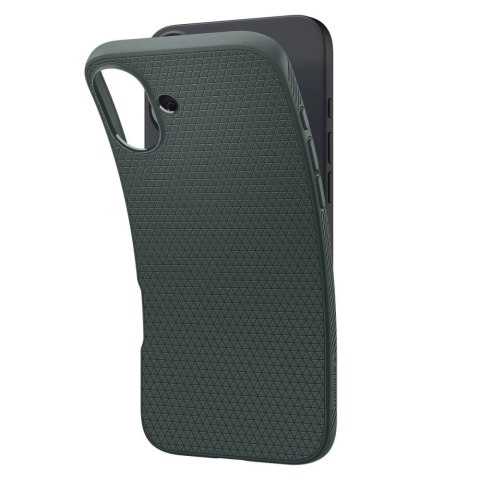 Etui Spigen Liquid Air na iPhone 16 - zielone Etui Spigen Liquid Air na iPhone 16 - zielone