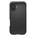 Etui Spigen Tough Armor MagSafe z podstawką na iPhone 16 Plus - czarne