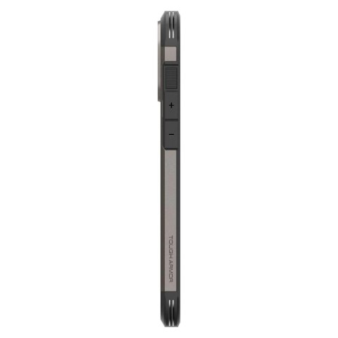 Etui Spigen Tough Armor MagSafe z podstawką na iPhone 16 Pro - gunmetal Etui Spigen Tough Armor MagSafe z podstawką na iPhone 16 Pro - gunmetal
