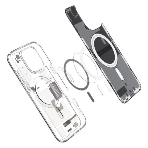 Etui Spigen Ultra Hybrid Mag Zero One z MagSafe na iPhone 16 Pro - tytanowe Etui Spigen Ultra Hybrid Mag Zero One z MagSafe na iPhone 16 Pro - tytanowe