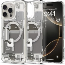 Etui Spigen Ultra Hybrid Mag z MagSafe Zero One na iPhone 16 Pro Max - tytanowe