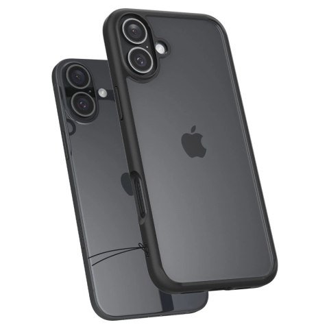 Etui Spigen Ultra Hybrid na iPhone 16 Plus - czarny mat Etui Spigen Ultra Hybrid na iPhone 16 Plus - czarny mat