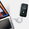 Kabel Puro Magnetic USB-C - USB-C 60W USB 3.2 (20 Gbps) 1m magnetyczny - biały Kabel Puro Magnetic USB-C - USB-C 60W USB 3.2 (20 Gbps) 1m magnetyczny - biały