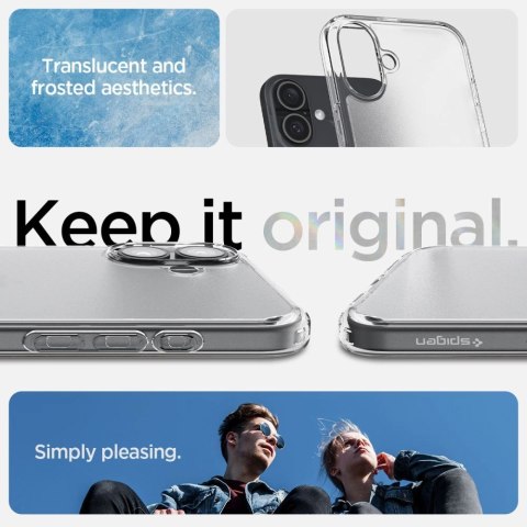 Spigen Ultra Hybrid na iPhone 16 - przezroczyste Spigen Ultra Hybrid na iPhone 16 - przezroczyste