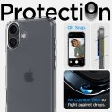 Spigen Ultra Hybrid na iPhone 16 - przezroczyste