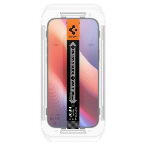Szkło hartowane Spigen Glas.tR EZ Fit na iPhone 16 Pro Max - 2 szt. Szkło hartowane Spigen Glas.tR EZ Fit na iPhone 16 Pro Max - 2 szt.