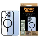 Etui PanzerGlass HardCase z MagSafe na iPhone 16 - czarne Etui PanzerGlass HardCase z MagSafe na iPhone 16 - czarne