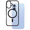 Etui PanzerGlass HardCase z MagSafe na iPhone 16 - czarne Etui PanzerGlass HardCase z MagSafe na iPhone 16 - czarne