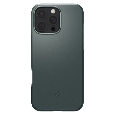 Etui Spigen Thin Fit MagSafe do na iPhone 16 Pro Max - zielone Etui Spigen Thin Fit MagSafe do na iPhone 16 Pro Max - zielone