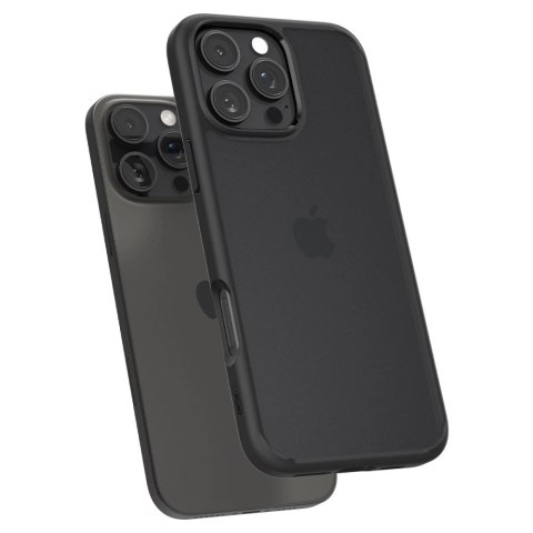 Etui Spigen Ultra Hybrid na iPhone 16 Pro Max - czarne Etui Spigen Ultra Hybrid na iPhone 16 Pro Max - czarne
