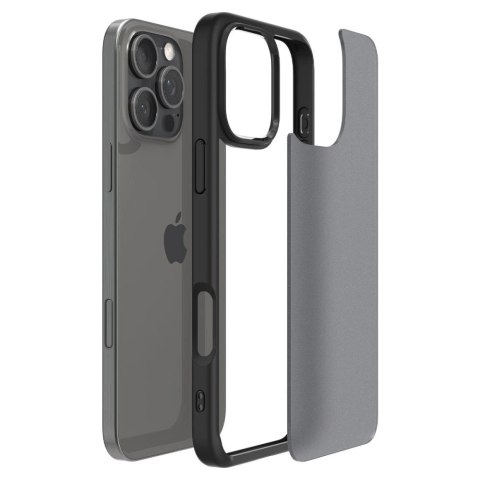 Etui Spigen Ultra Hybrid na iPhone 16 Pro Max - czarne Etui Spigen Ultra Hybrid na iPhone 16 Pro Max - czarne