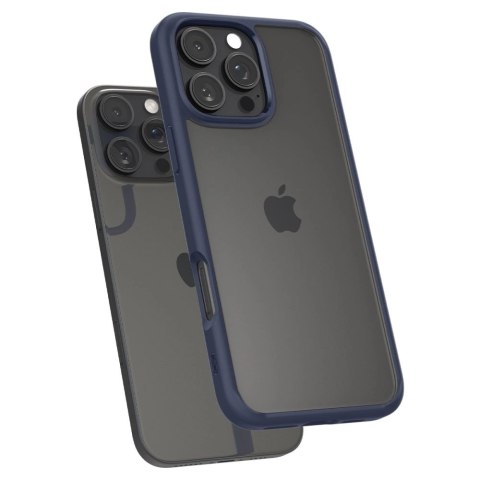Etui Spigen Ultra Hybrid na iPhone 16 Pro Max - niebieskie Etui Spigen Ultra Hybrid na iPhone 16 Pro Max - niebieskie