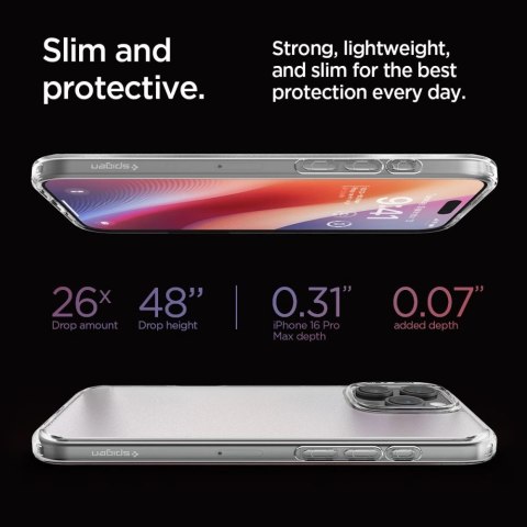 Etui Spigen Ultra Hybrid na iPhone 16 Pro Max - przezroczyste Etui Spigen Ultra Hybrid na iPhone 16 Pro Max - przezroczyste