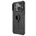 Etui pancerne Nillkin CamShield Armor Case do iPhone 15 Pro Max - czarne Etui pancerne Nillkin CamShield Armor Case do iPhone 15 Pro Max - czarne
