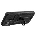 Etui pancerne Nillkin CamShield Armor Case do iPhone 15 Pro Max - czarne Etui pancerne Nillkin CamShield Armor Case do iPhone 15 Pro Max - czarne