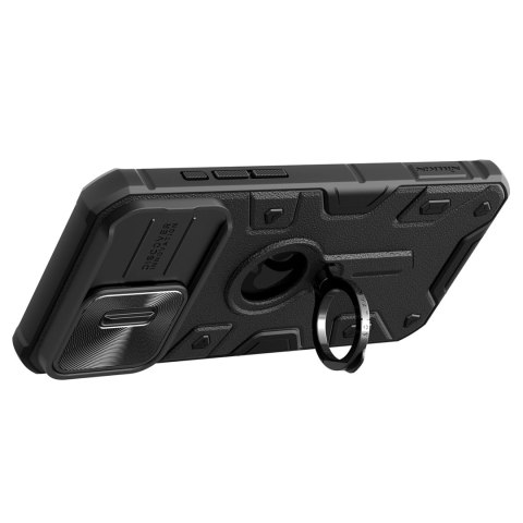 Etui pancerne Nillkin CamShield Armor Case do iPhone 15 Pro Max - czarne Etui pancerne Nillkin CamShield Armor Case do iPhone 15 Pro Max - czarne