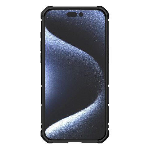 Etui pancerne Nillkin CamShield Armor Case do iPhone 15 Pro Max - czarne Etui pancerne Nillkin CamShield Armor Case do iPhone 15 Pro Max - czarne