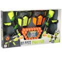 Pistolet na kulki piankowe x2 zestaw + maska ochronna x2 Pistolet na kulki piankowe x2 zestaw + maska ochronna x2