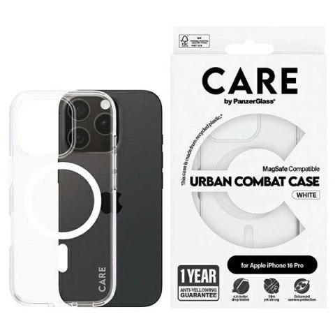 CARE by PanzerGlass Flagship Case iPhone 16 Pro 6.3"" czarny/black MagSafe 1346 CARE by PanzerGlass Flagship Case iPhone 16 Pro 6.3"" czarny/black MagSafe 1346