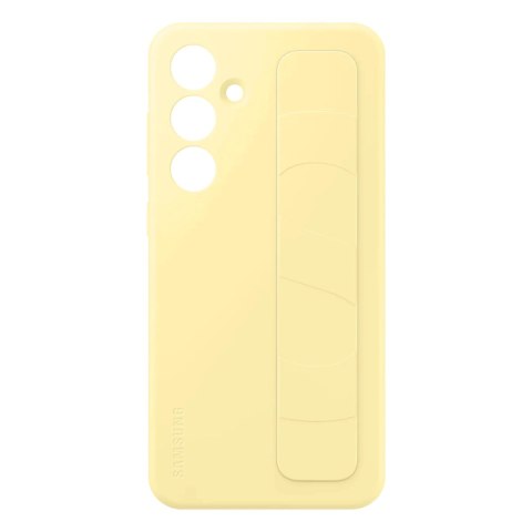 Etui Samsung Standing Grip Case EF-GS721CYEGWW z uchwytem / podstawką do Samsung Galaxy S24 FE - żółte Etui Samsung Standing Grip Case EF-GS721CYEGWW z uchwytem / podstawką do Samsung Galaxy S24 FE - żółte