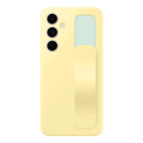 Etui Samsung Standing Grip Case EF-GS721CYEGWW z uchwytem / podstawką do Samsung Galaxy S24 FE - żółte Etui Samsung Standing Grip Case EF-GS721CYEGWW z uchwytem / podstawką do Samsung Galaxy S24 FE - żółte