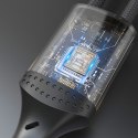 Kabel Dudao L3SM USB-A - MicroUSB 3A 1,2m z oplotem - czarny Kabel Dudao L3SM USB-A - MicroUSB 3A 1,2m z oplotem - czarny