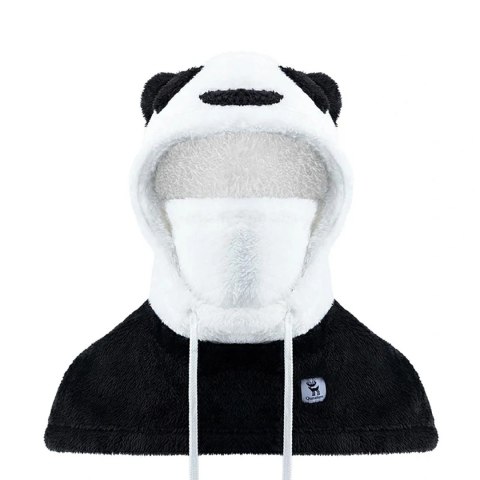 Kominiarka narciarska Qunature Panda dla dzieci/dorosłych rozmiar M - czarna/biała Kominiarka narciarska Qunature Panda dla dzieci/dorosłych rozmiar M - czarna/biała