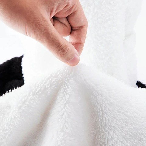Kominiarka narciarska Qunature Panda dla dzieci/dorosłych rozmiar M - czarna/biała Kominiarka narciarska Qunature Panda dla dzieci/dorosłych rozmiar M - czarna/biała