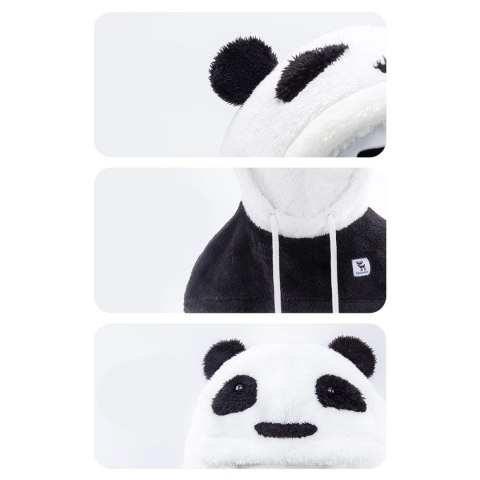 Kominiarka narciarska Qunature Panda dla dzieci/dorosłych rozmiar M - czarna/biała Kominiarka narciarska Qunature Panda dla dzieci/dorosłych rozmiar M - czarna/biała