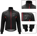 Kurtka sportowa Rockbros YPW021 wiatroszczelna kolarska rozmiar L - czarna Kurtka sportowa Rockbros YPW021 wiatroszczelna kolarska rozmiar L - czarna