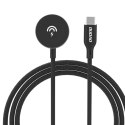 Ładowarka indukcyjna Dudao A12C do Apple Watch 1,2m - czarna Ładowarka indukcyjna Dudao A12C do Apple Watch 1,2m - czarna