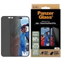 Szkło hartowane PanzerGlass Privacy Screen Protector Ultra-Wide Fit na iPhone 16 Plus Szkło hartowane PanzerGlass Privacy Screen Protector Ultra-Wide Fit na iPhone 16 Plus