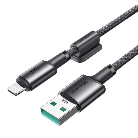 Kabel Joyroom S-A50 Unlimited Series 3A USB-A - Lightning z organizerem magnetycznym 1,2m - szary Kabel Joyroom S-A50 Unlimited Series 3A USB-A - Lightning z organizerem magnetycznym 1,2m - szary
