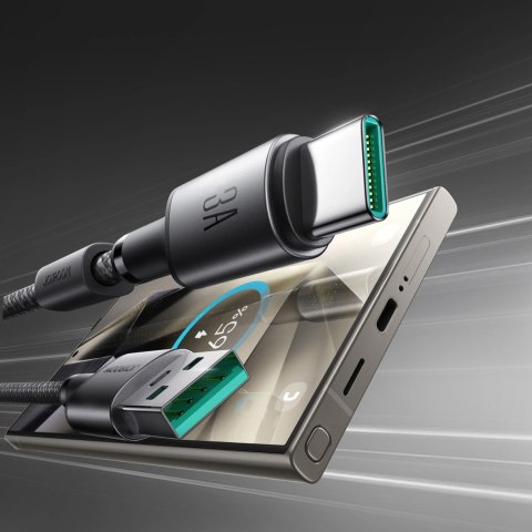 Kabel Joyroom S-A50 Unlimited Series 3A USB-A - USB-C z organizerem magnetycznym 1,2m - szary Kabel Joyroom S-A50 Unlimited Series 3A USB-A - USB-C z organizerem magnetycznym 1,2m - szary