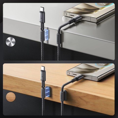 Kabel Joyroom S-A50 Unlimited Series 3A USB-A - USB-C z organizerem magnetycznym 1,2m - szary Kabel Joyroom S-A50 Unlimited Series 3A USB-A - USB-C z organizerem magnetycznym 1,2m - szary