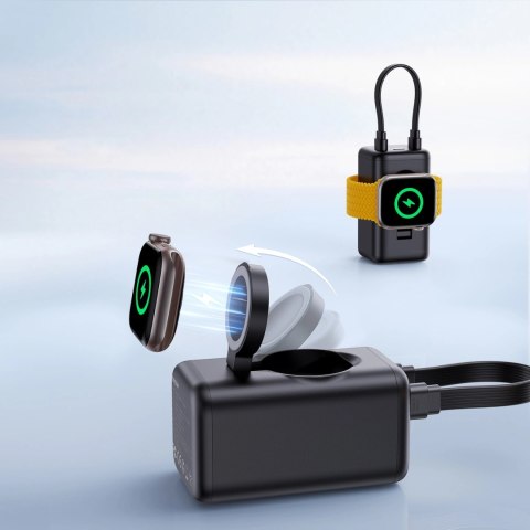Powerbank do smartwatchy Joyroom JR-W13 5000mAh - czarny Powerbank do smartwatchy Joyroom JR-W13 5000mAh - czarny