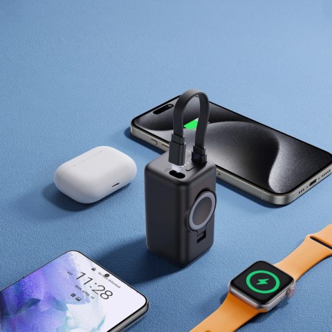 Powerbank do smartwatchy Joyroom JR-W13 5000mAh - czarny Powerbank do smartwatchy Joyroom JR-W13 5000mAh - czarny