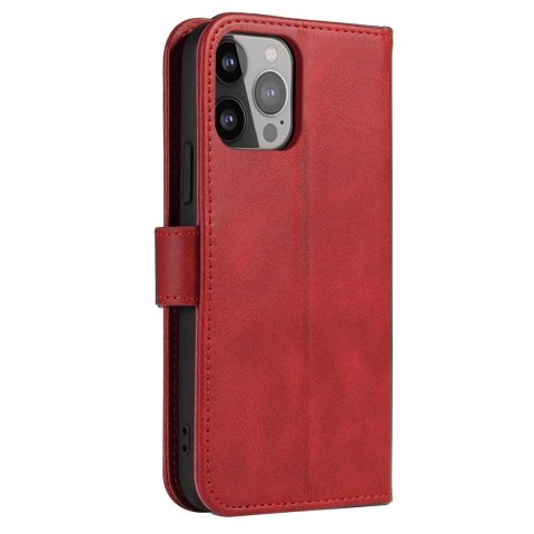 Etui Magnet Case z klapką do Samsung Galaxy S25 - czerwone Etui Magnet Case z klapką do Samsung Galaxy S25 - czerwone