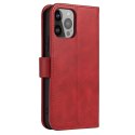 Etui Magnet Case z klapką do Samsung Galaxy S25+ - czerwone