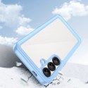 Etui silikonowe Outer Space Case z żelową ramką do Samsung Galaxy S25 - niebieskie Etui silikonowe Outer Space Case z żelową ramką do Samsung Galaxy S25 - niebieskie