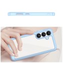 Etui silikonowe Outer Space Case z żelową ramką do Samsung Galaxy S25 - niebieskie Etui silikonowe Outer Space Case z żelową ramką do Samsung Galaxy S25 - niebieskie