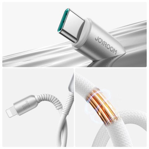 Kabel Joyroom S-A51 Cutting-Edge Series 30W USB-C - Lightning 1,2m - szary Kabel Joyroom S-A51 Cutting-Edge Series 30W USB-C - Lightning 1,2m - szary