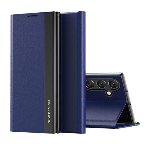 Sleep Case Pro etui do Samsung Galaxy S25 z klapką i podstawką - niebieskie Sleep Case Pro etui do Samsung Galaxy S25 z klapką i podstawką - niebieskie