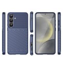 Thunder Case etui do Samsung Galaxy S25+ silikonowy pancerny pokrowiec- niebieskie