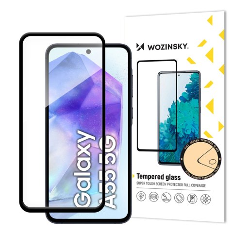 Wozinsky super wytrzymałe szkło hartowane Full Glue na cały ekran Samsung Galaxy S25 Wozinsky super wytrzymałe szkło hartowane Full Glue na cały ekran Samsung Galaxy S25